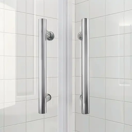 Душевая кабина без поддона Koer SR SC04-100x100x195-TR -01 прозрачное стекло Easy Clean 5 мм, хром KR5361, Универсальная, прозрачная, хром - фото 8