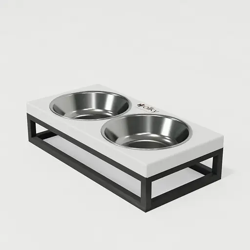 Hollky Base XS — миски на підставці для маленьких собак та котів (2 × 0,25 л) - фото 7