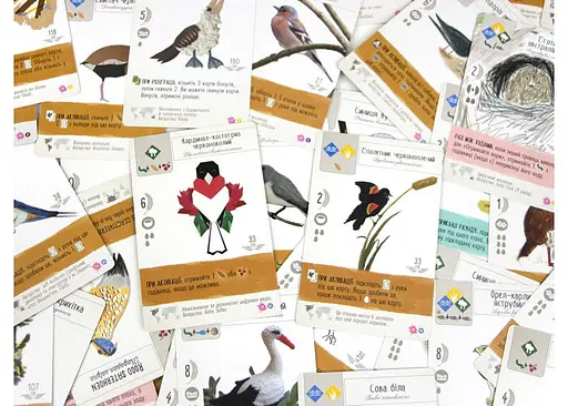 Настільна гра Ігромаг Крила. Фан Арт Пак (Wingspan: Fan Art Pack) (укр.) (7714) - фото 7