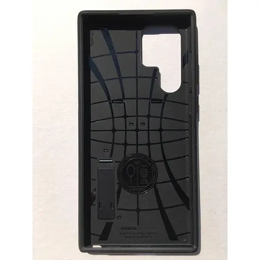 Чехол с подставкой Spigen Slim Armor для Samsung Galaxy S22 Ultra Slate ACS03944 - фото 5
