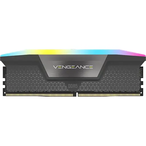 Модуль памяти DDR5 Corsair Vengeance RGB 2x32GB 5600MHz Grey (CMH64GX5M2B5600Z40K) [153824] - фото 3