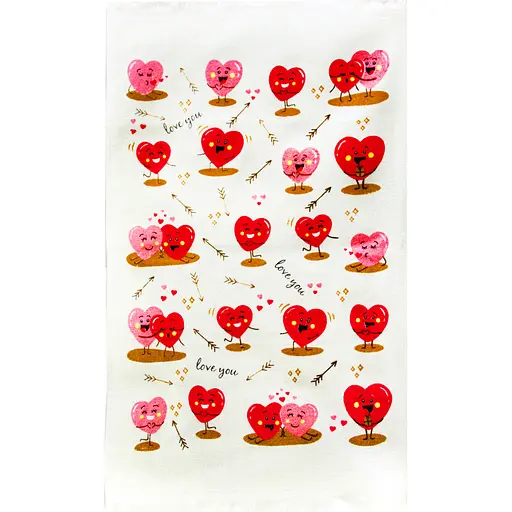 Полотенце махровое IzziHome Love Уou 40х60 см (609250)