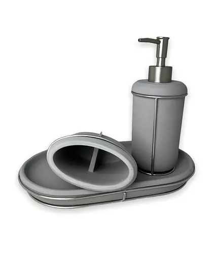 Набір для ванної кімнати 3 предмети - фото 2