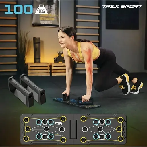 Доска для отжиманий Trex Sport TX-010PUB 12в1 - фото 9