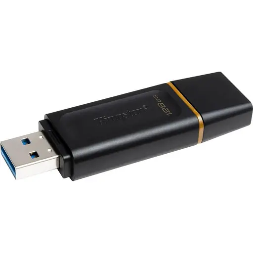 Флеш-накопитель Kingston 128GB USB3.2 DataTraveler Exodia Black/Yellow (DTX/128GB) - фото 3