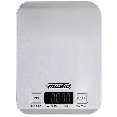 Кухонні ваги Mesko MS 3169 white max 5 кг - фото 4