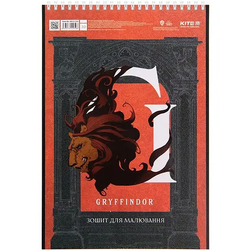 Тетрадь для рисования Kite Harry Potter А4 30 листов Gryffindor (HP23-243)
