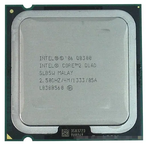 Процессор intel Core 2 Quad Q8300 LGA775 2.50 GHz, 95W Б/У
