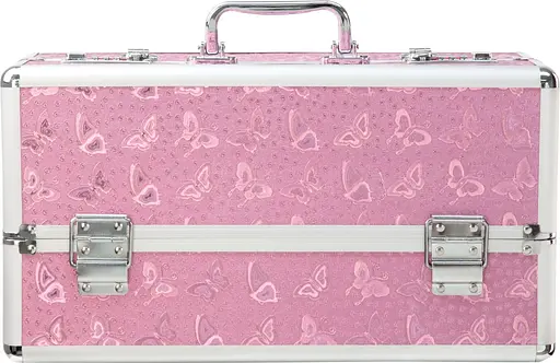 Кейс для хранения секс-игрушек BMS Factory Large Lokable Vibrator Case Pink - фото 3