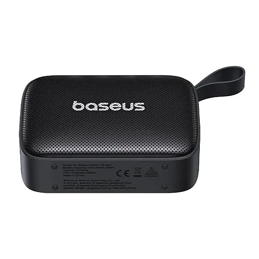 Bluetooth Колонка Baseus OS AeQur 30 Mini (A20077900123-00) Cosmic Black - фото 3