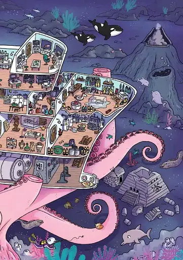 Маленькі загадки на кожному поверсі. Зовсім не страшно. Том 4 - фото 11