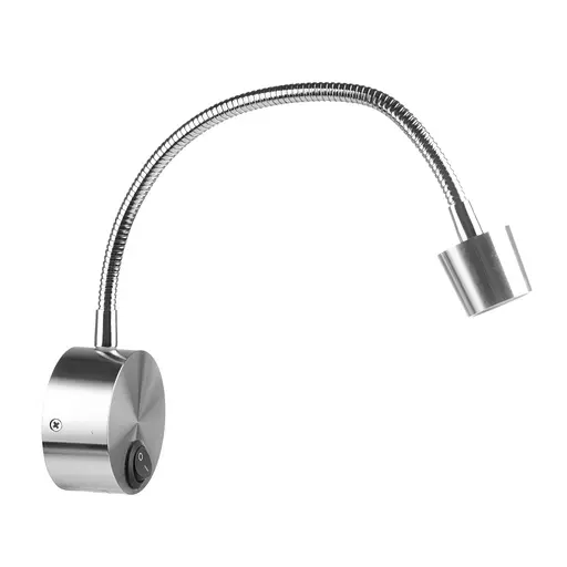 Світильник Brille LED-14/1W HSL AL настінний накладний LED на гнучкій нозі