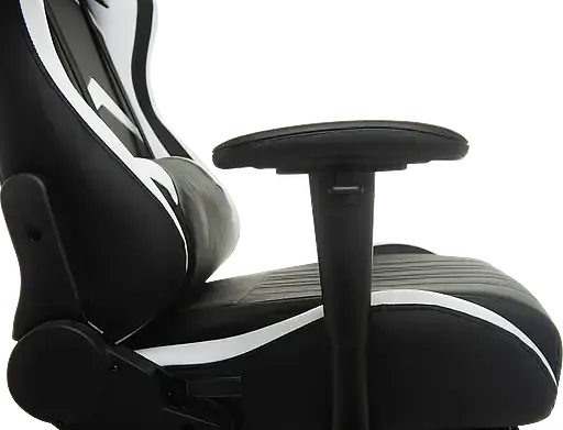 Геймерське крісло GT Racer чорне з білим (X-2534-F Black/White) - фото 8
