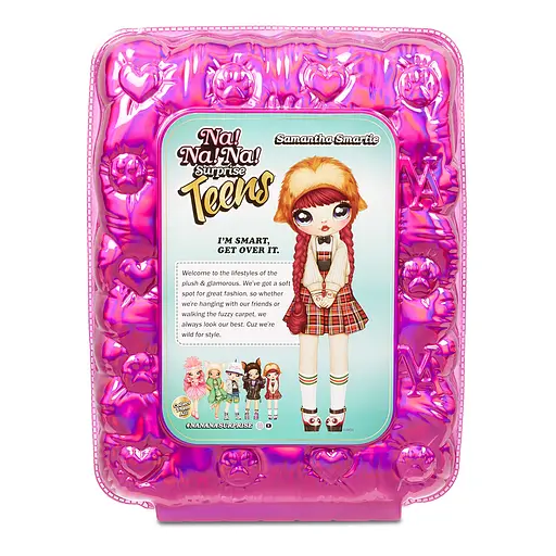Игровой набор с куклой NA! NA! NA! SURPRISE серии "Teens" - Саманта Смарти (с аксесуарами) - фото 2
