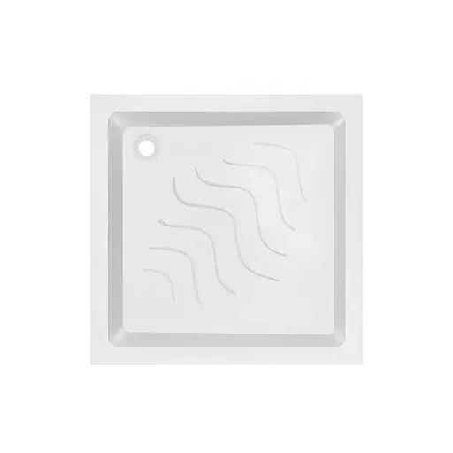 Набор: Lidz душевая кабина Wawel SC80x80.SAT.LOW.FR, стекло Frost 4 мм + поддон Mazur, Универсальная, матовая - фото 9