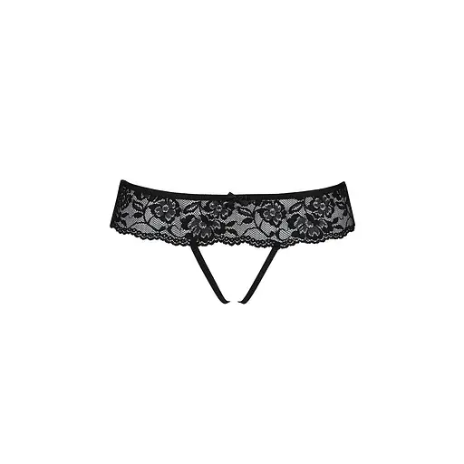 Мереживні стрінги Senia Thong black - Passion L/XL - фото 5