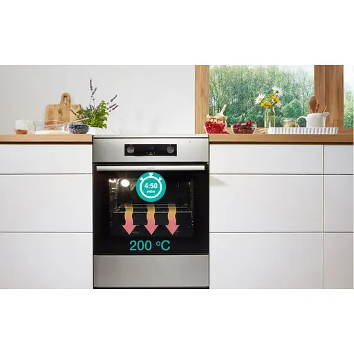 Плита Gorenje GEC5C41SG електрична склокерамічна, 70л, 50x60см, дисплей, прог (GEC5C41SG) - фото 2