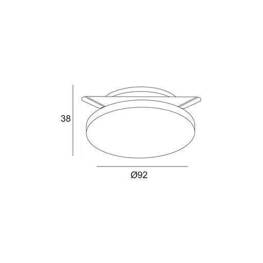 Точечный светильник RDL74016-3,5 7W WH 3000K IP44 - фото 2