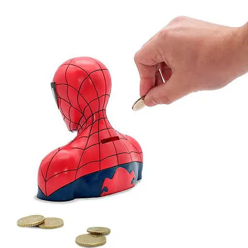 Копилка Marvel Spider-Man (Человек паук) 16 см - фото 2