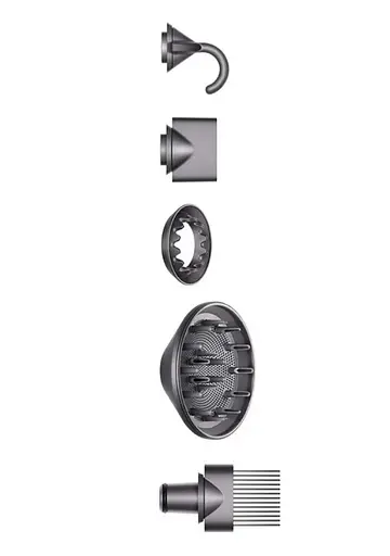 Фен Dyson HD07 Supersonic Nickel/Copper (389922-01) - фото 2