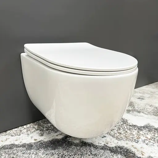 Подвесной унитаз VBI Vulcano white VBI-020400, Белый - фото 4