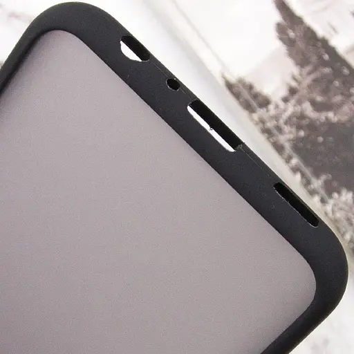 Чохол Epik TPU+PC Lyon Frosted для Oppo A3 4G/A3x 4G/ A40m Black - фото 6