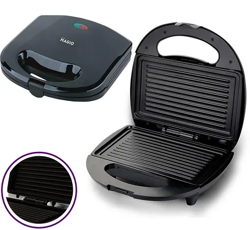 Мультимейкер Magio MG-362N 780 Вт с антипригарным покрытием - фото 6