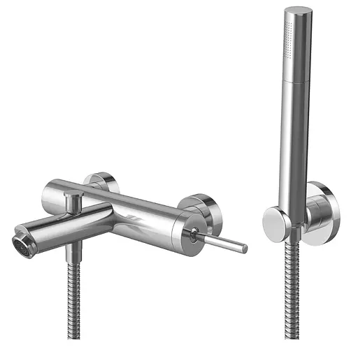 Смеситель для ванны Kohlman Maxima chrome настенный KPL-QW110M Хром - фото 1