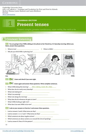 Cambridge Grammar and Vocabulary for First and First for Schools with Answers and Downloadable Audio - фото 2