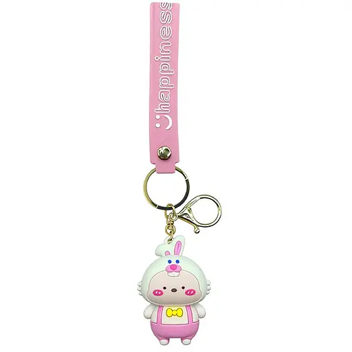 Брелок Bibi Toys Кролик розовый 21 см (762121BT)