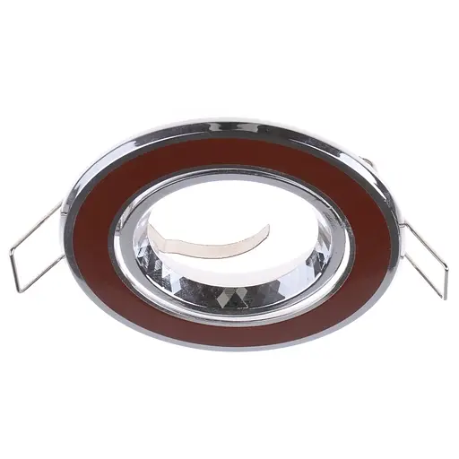 Светильник точечный Brille HDL-DT 32 BROWN/CHR MR16 163928