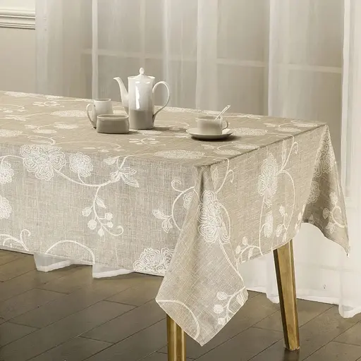 Скатерть Soho 140х180 см Bouquet Cream (04-TC-00237-1) - фото 1