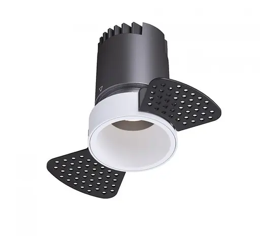 Світильник точковий врізний KLOODI KD-GIRON107 TR 6W 4K 38D WH/REF-WH - фото 1