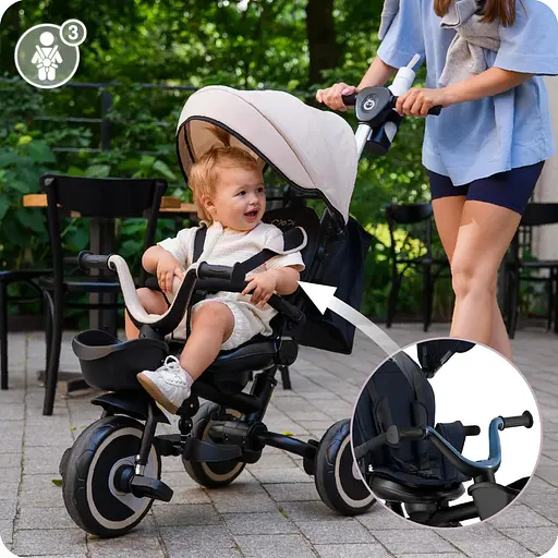 Трехколесный велосипед MoMi Ivi Pink (ROTR00019) - фото 11