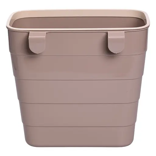 Корзина для мусора Yiwu подвесная кофейная HP-45-18CR - фото 5