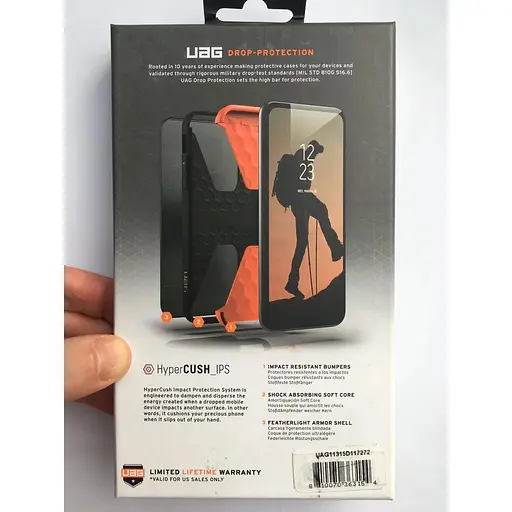 Оригінальний провоударний чохол UAG Civilian для iPhone 13 Pro (6.1") Olive (11315D117272) - фото 3