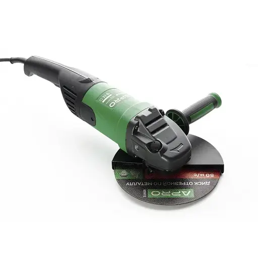 Болгарка шліфувальна кутова (КШМ) Apro 230/2300 ПРМ 30412 - фото 2