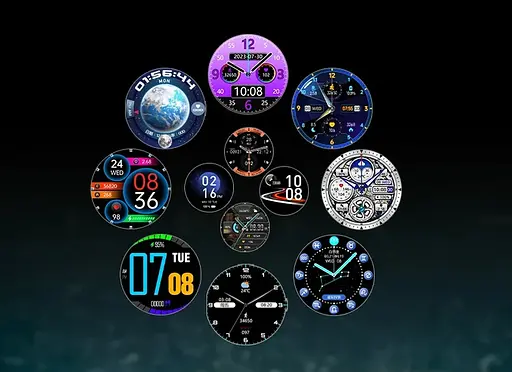 Смарт-часы LEMFO WS-11 силиконовый ремешок Black Black (16349) - фото 3