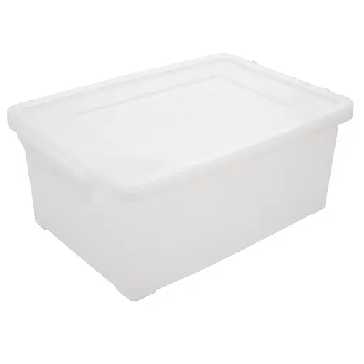 Ящик з кришкою 10 л білий