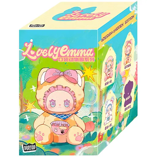 Колекційна м'яка іграшка з кільцем Pop Top Lucky Emma Lovely Emma Милі звірята в асортименті (MJ-000081)