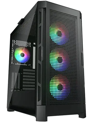 Корпус Cougar Airface Pro RGB Black (Airface Pro RGB) (без блока питания) - фото 1