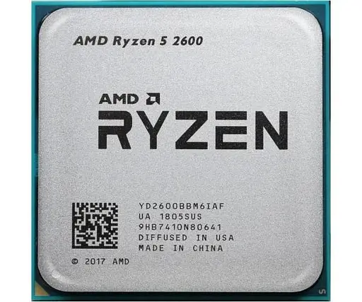 Процессор AMD Ryzen 5 2600 (YD2600BBAFBOX) (Socket AM4, 12T, 3.9 ГГц, Box) Б/у - фото 1