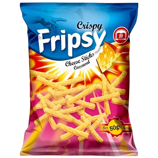 Чипсы Fripsy со вкусом сыра 50 г