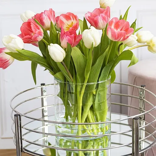 Ваза Trendglass Flora скляна для квітів та декору 19 см (35096) - фото 6