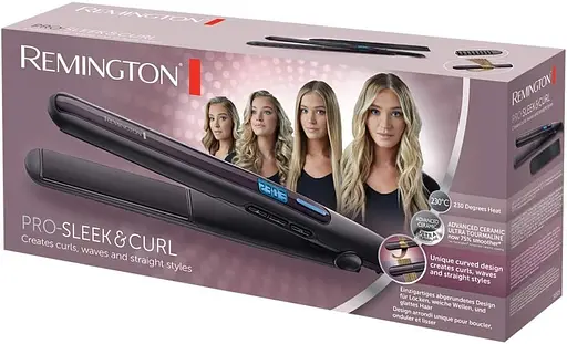 Выпрямитель для волос Remington Pro Sleek and Curl S6505  - фото 2