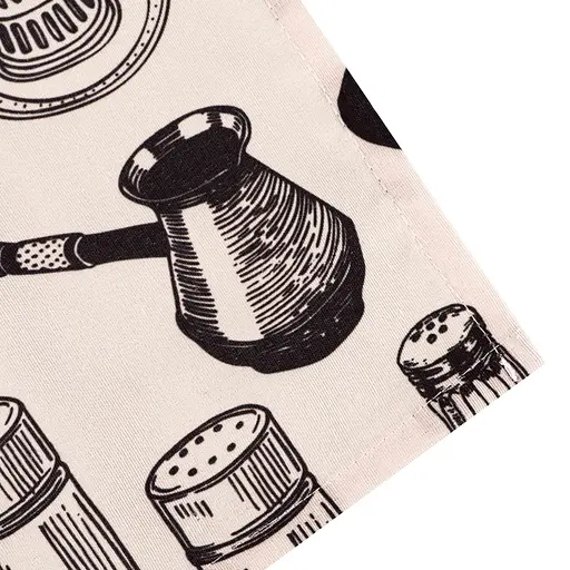 Раннер Ardesto Kitchen 40х140см, 90% полиэстер, 10% хлопок, белый (ART01KN) - фото 3