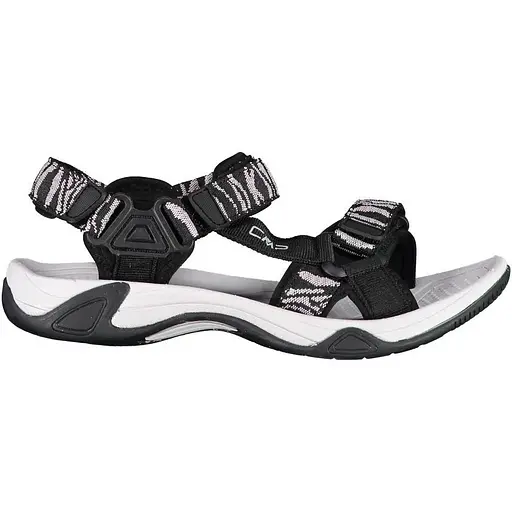 Сандалі CMP Hamal Wmn Hiking Sandal 37 Black/White (1097-38Q9956-44UL 37)