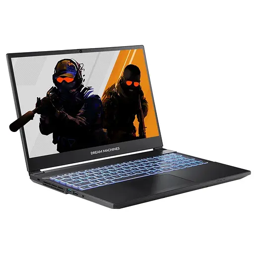 Ноутбук Dream Machines 15.6 RT5050-15UA21 1920x1200 144Hz/Ryzen 7 260/32GB/1TB/RTX 5050 8GB/DOS (RT5050-15UA21) - фото 3