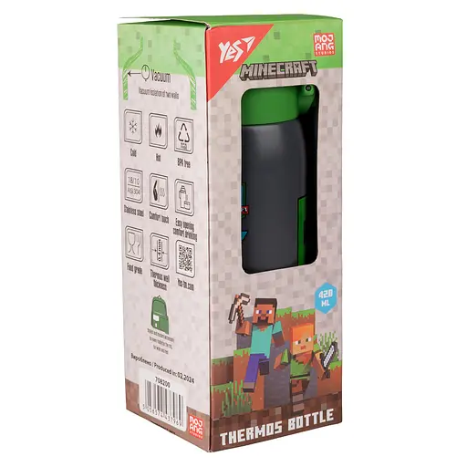 Термос Yes Minecraft 420 мл - фото 2
