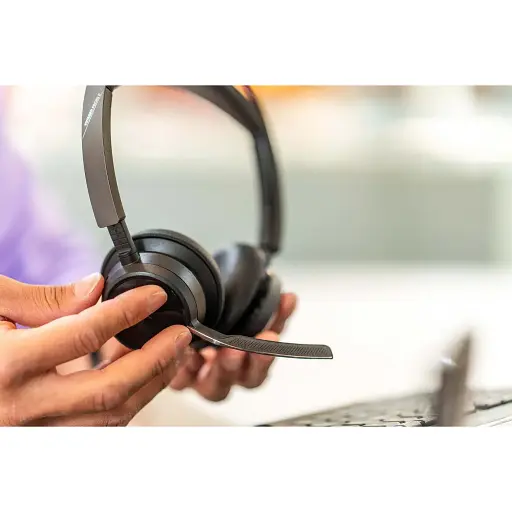 Гарнитура Poly компьютерная стерео On-ear Voyager Focus 2 USB-A Bluetooth черная - фото 10
